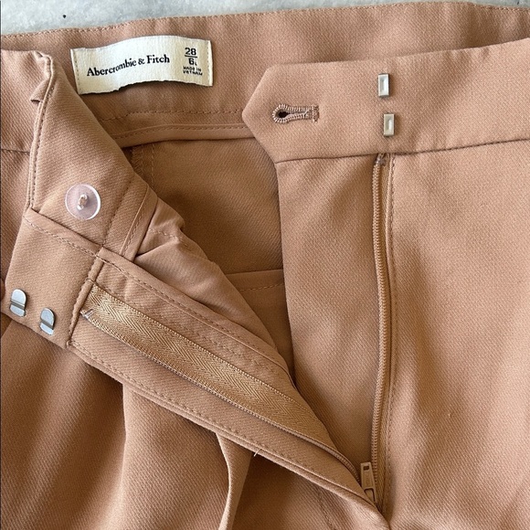 Abercrombie and Fitch Wide-Leg Tan Pants | 6L - Picture 5 of 5